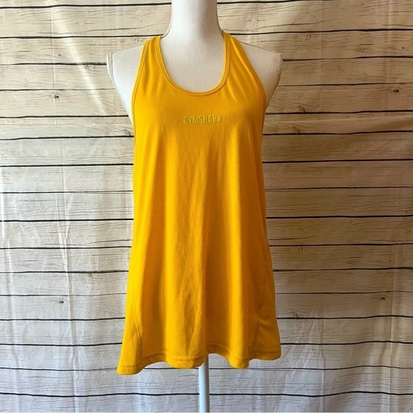 Gymshark Gold Womens Muscle Tee Size Large - Picture 2 of 10